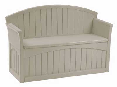 6 Suncast PB6700 Bench, Light Taupe, Patio