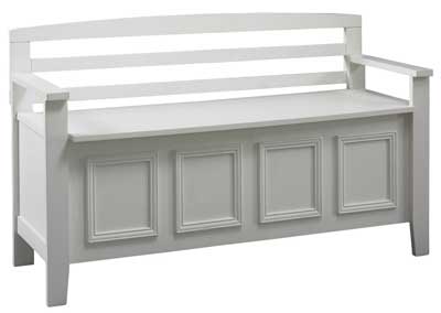 9 Linon Laredo Storage Bench