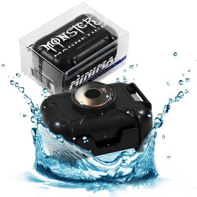 5. Monster Magnetics Waterproof Case for Under Vehicle GPS Tracking 
