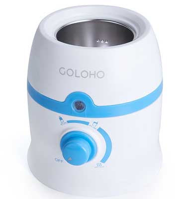 9. Baby Bottle Warmer with Stainless Steel Warming Chamber and Bonus Gifts, Handy Temperature Control