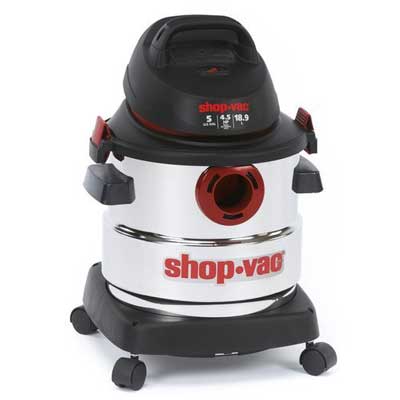 Best Shop Vacuum Cleaner - Peak HP Stainless Steel Wet Dry Vacuum 