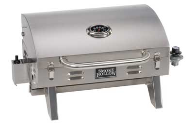 3. Smoke Hollow Stainless Steel Tabletop Propane Gas Grill