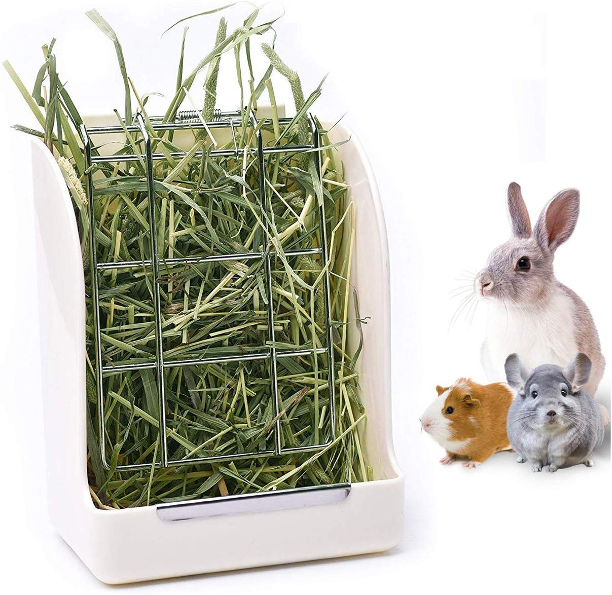 rabbit hay feeder diy