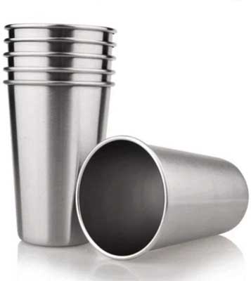 Stainless Steel Pint Cups